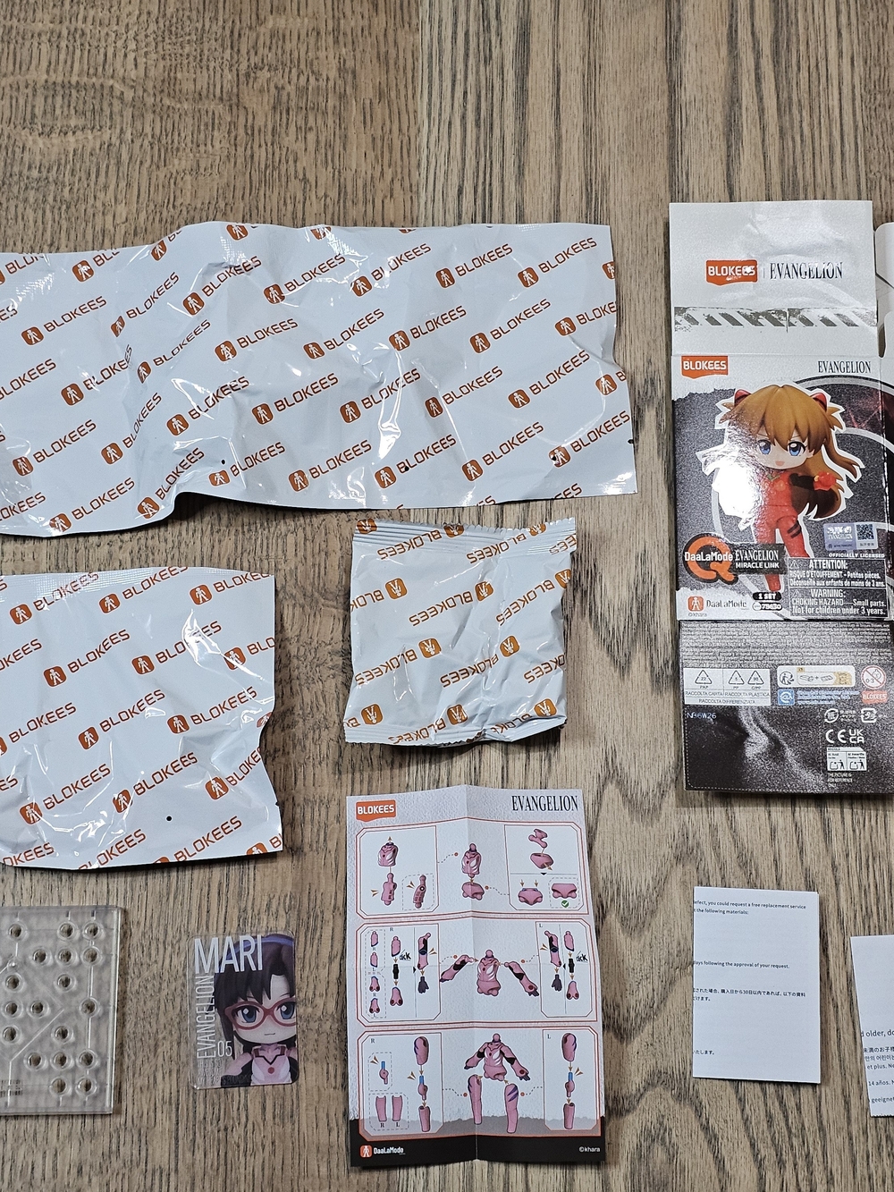 Evangelion Mari VR/AR Accessory Figure by Blokees Blind Box